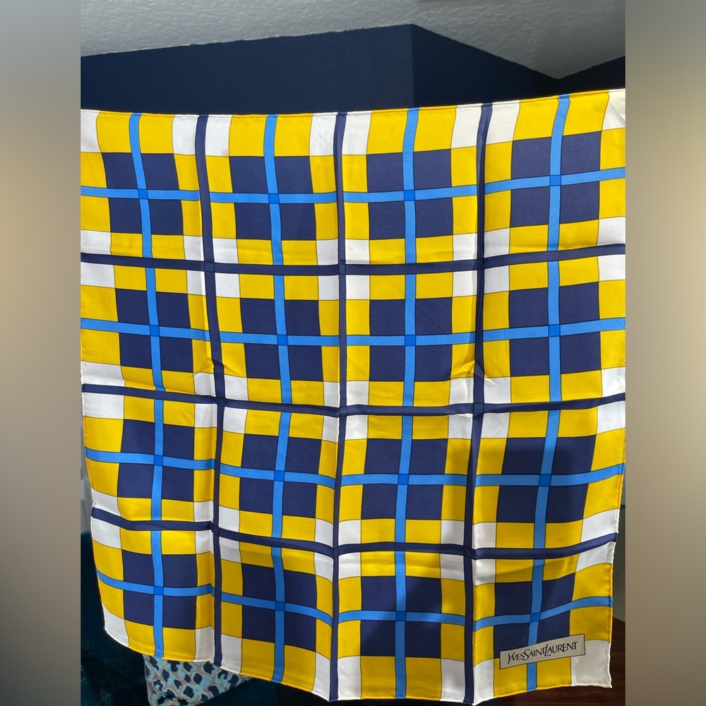 Authentic Yves Saint Laurent Neck Scarf
